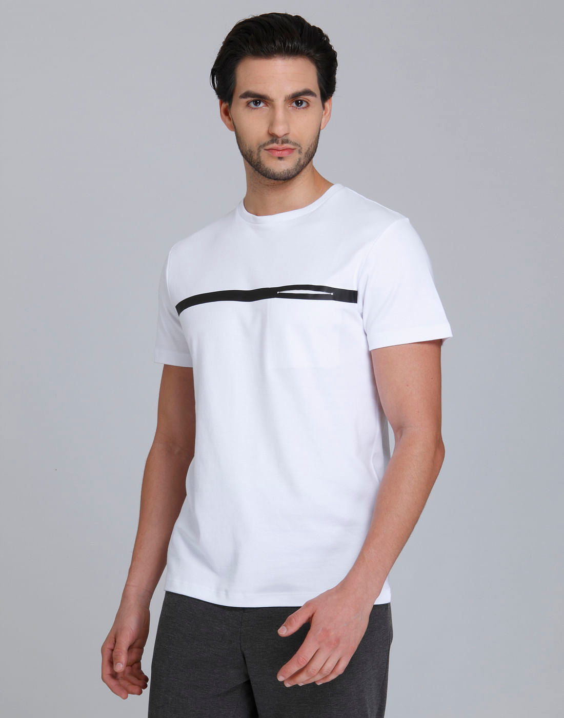 White Crew Neck T-Shirt
