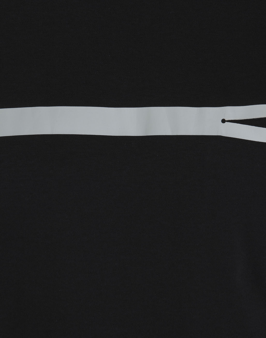 Black Striped Crew Neck T-Shirt