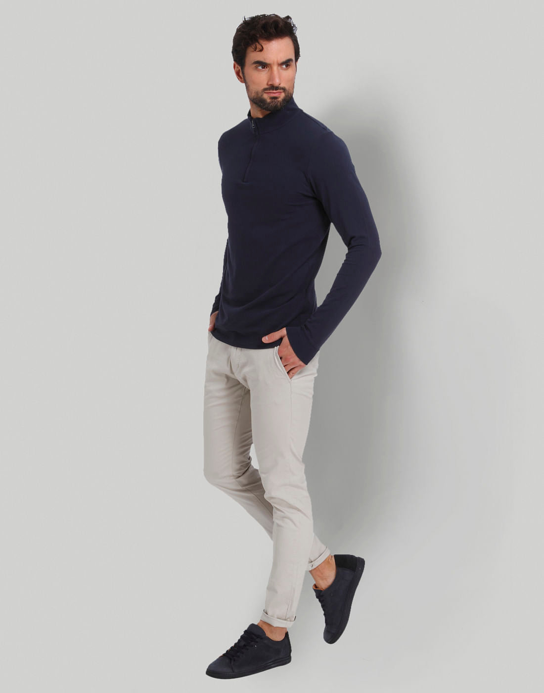 Blue Pullover