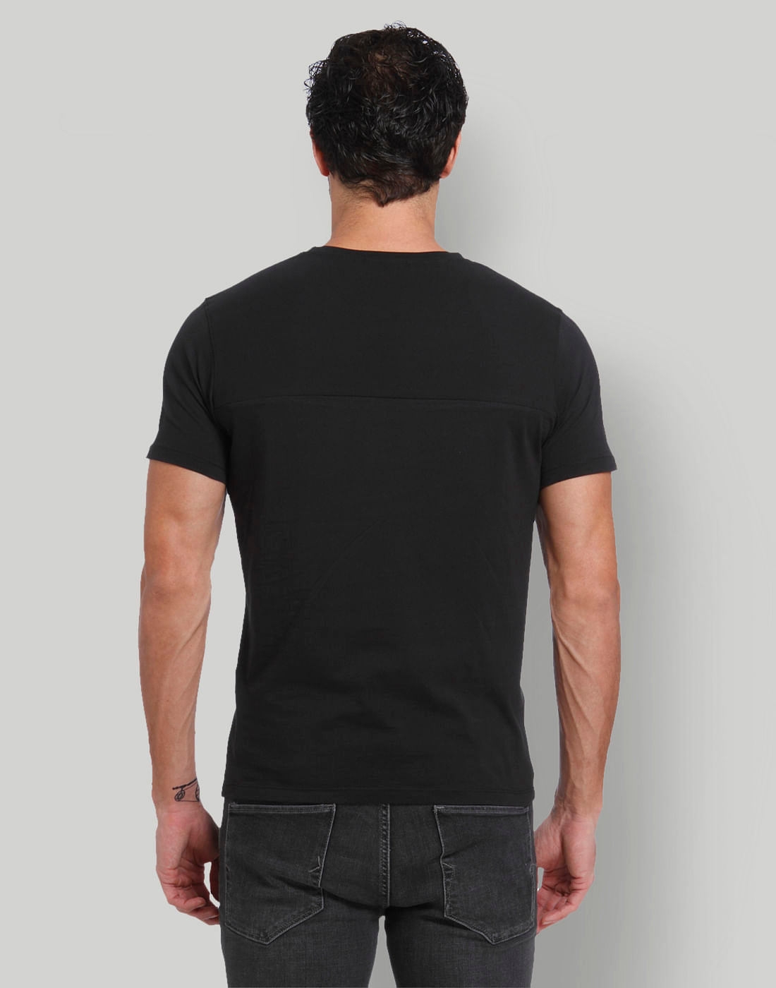 Black Crew Neck T-Shirt