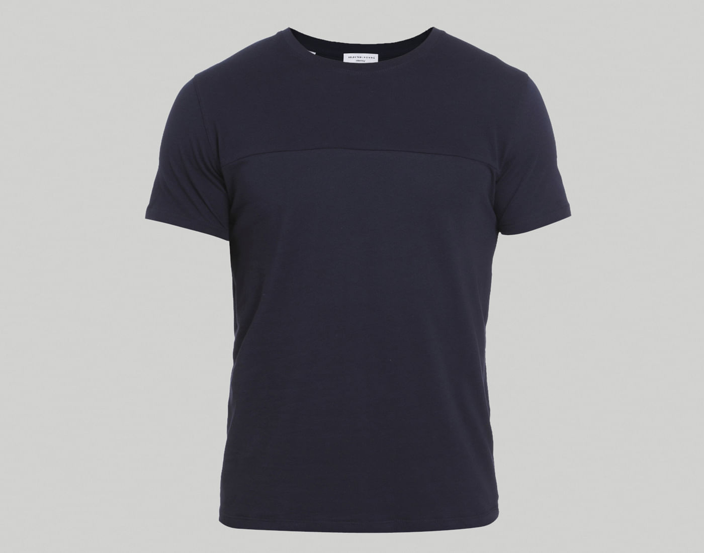 Blue Crew Neck T-Shirt