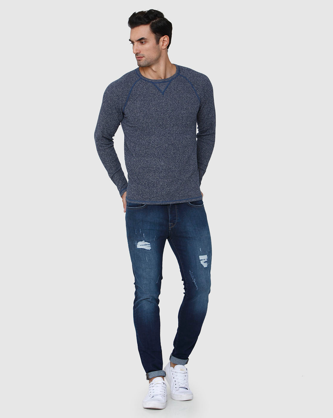 Blue Pullover