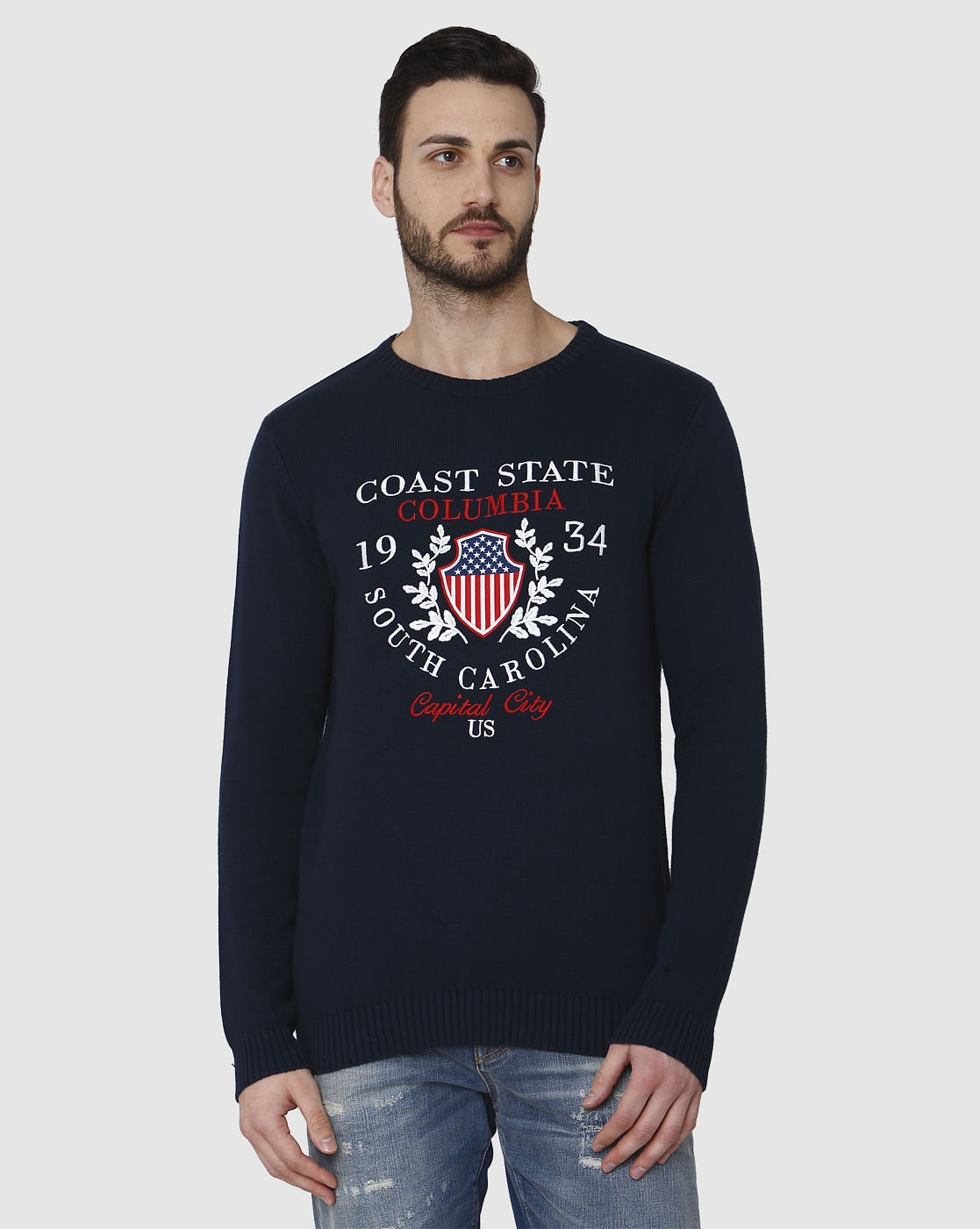 Blue Pullover