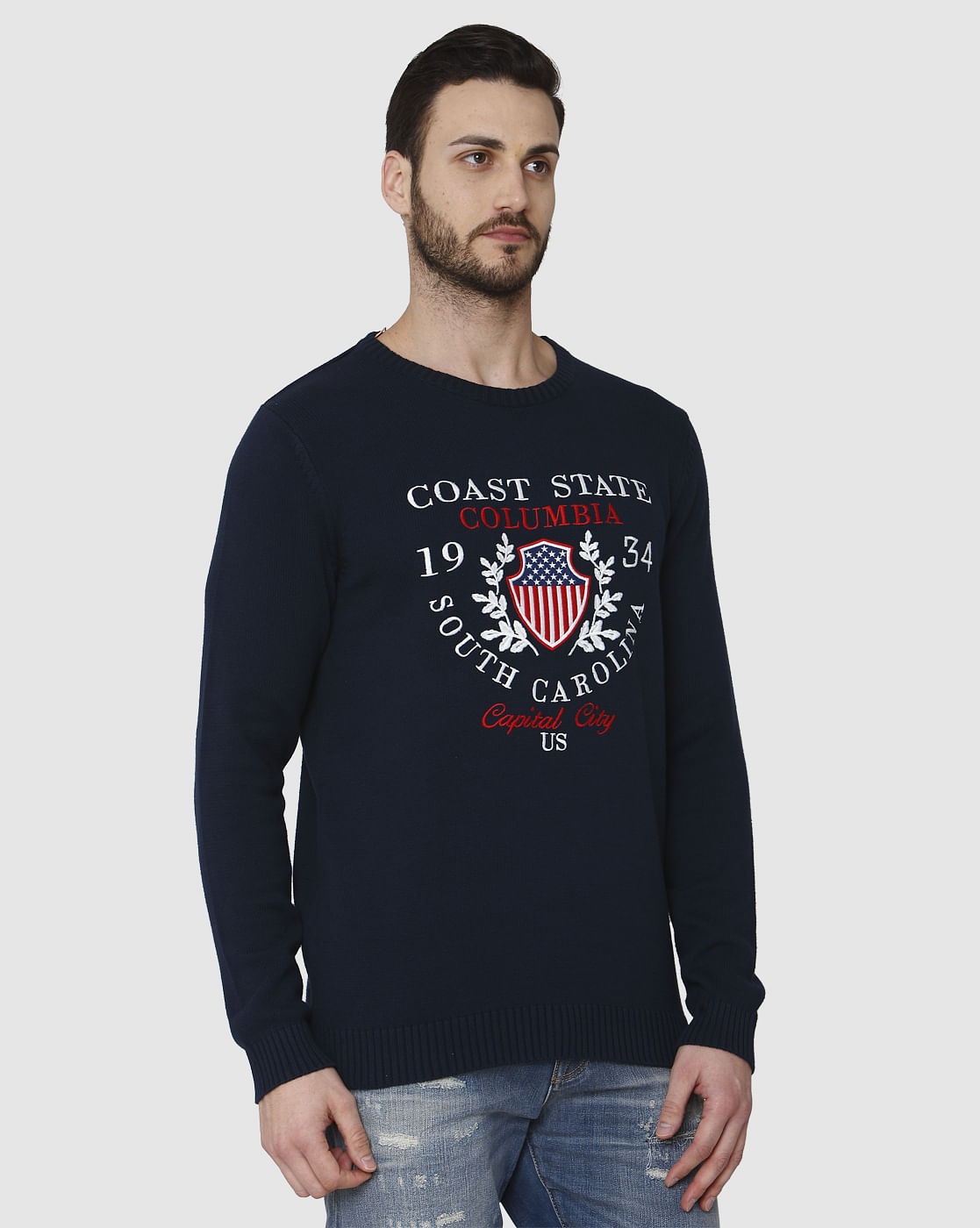 Blue Pullover