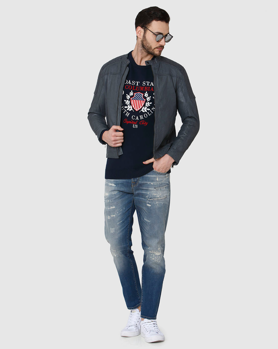 Blue Pullover