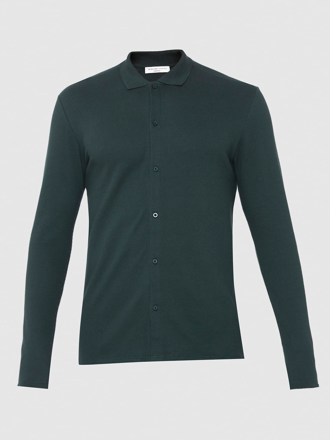 Dark Green Full Sleeves Shirt