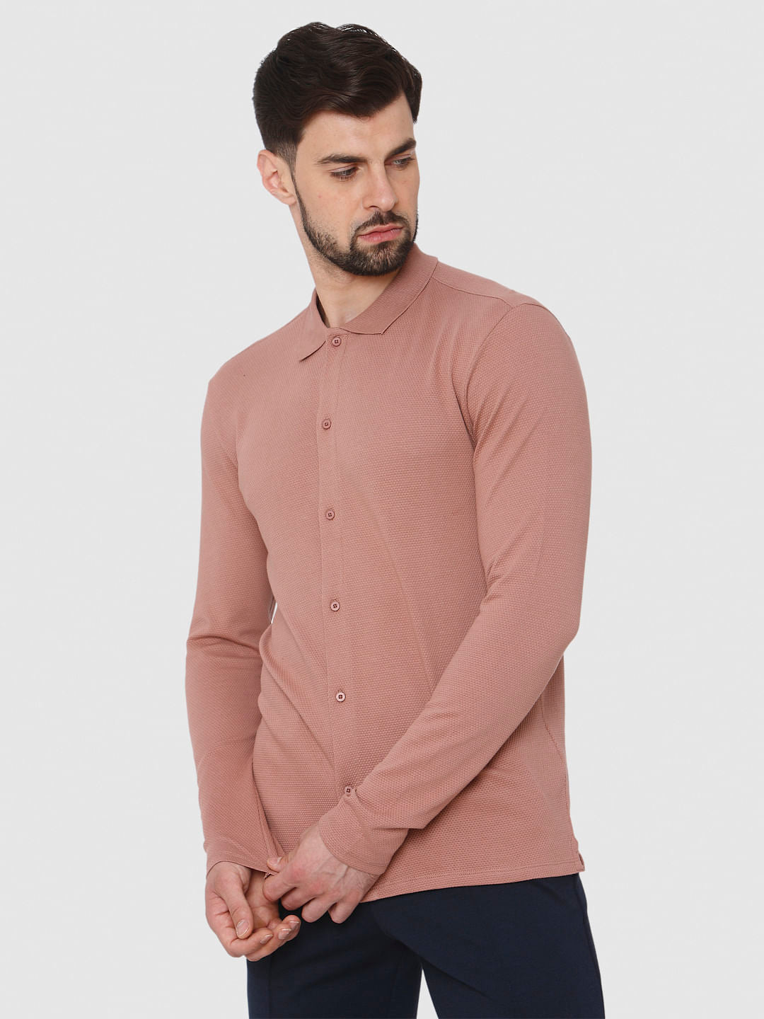 Brown Full Sleeves Shirt