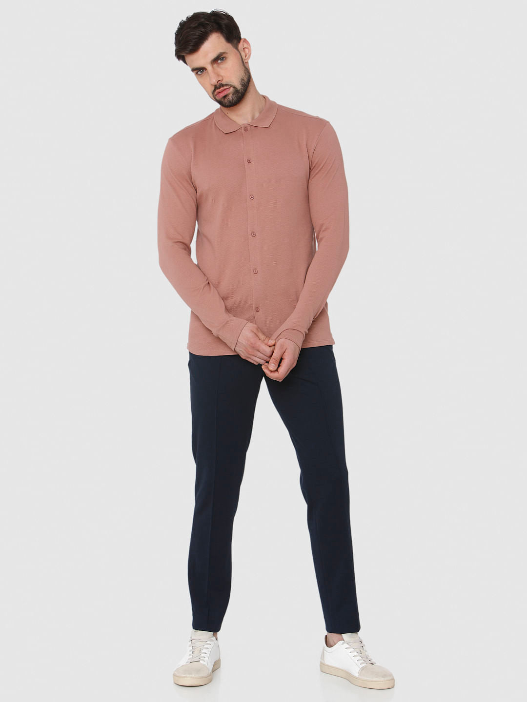 Brown Full Sleeves Shirt