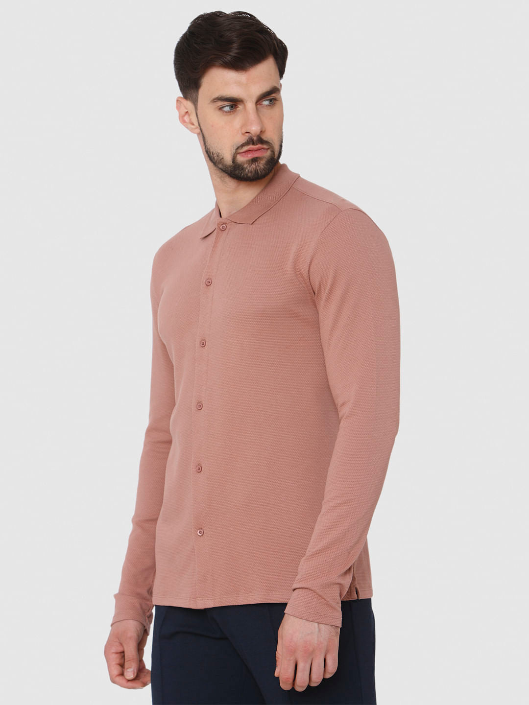 Brown Full Sleeves Shirt