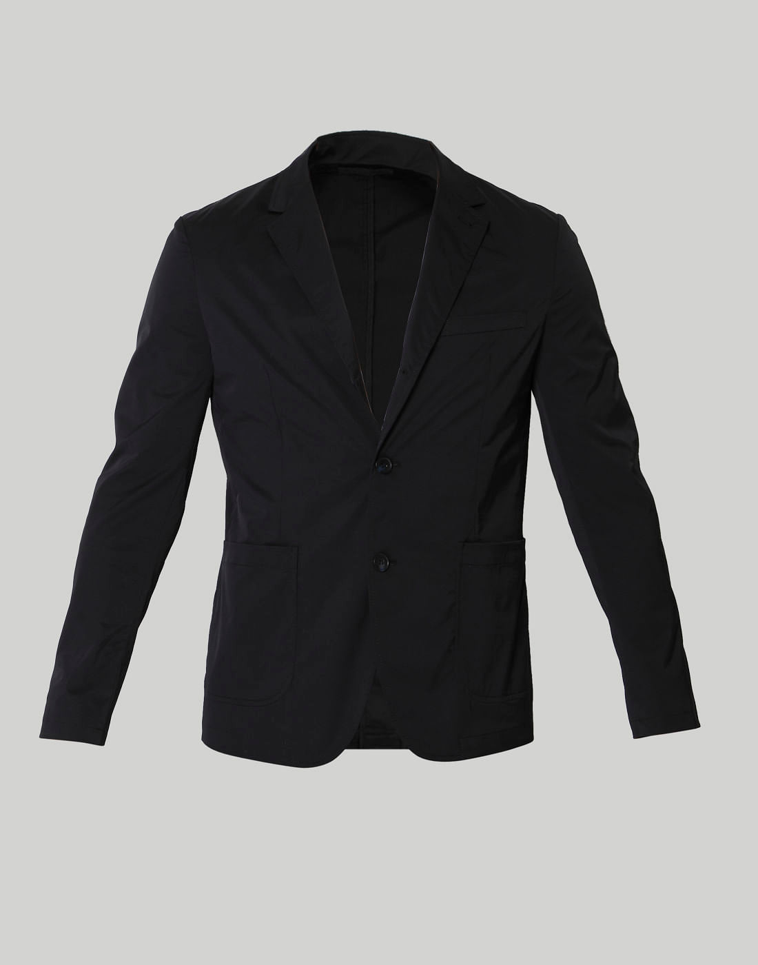 Black Regular Fit Blazer