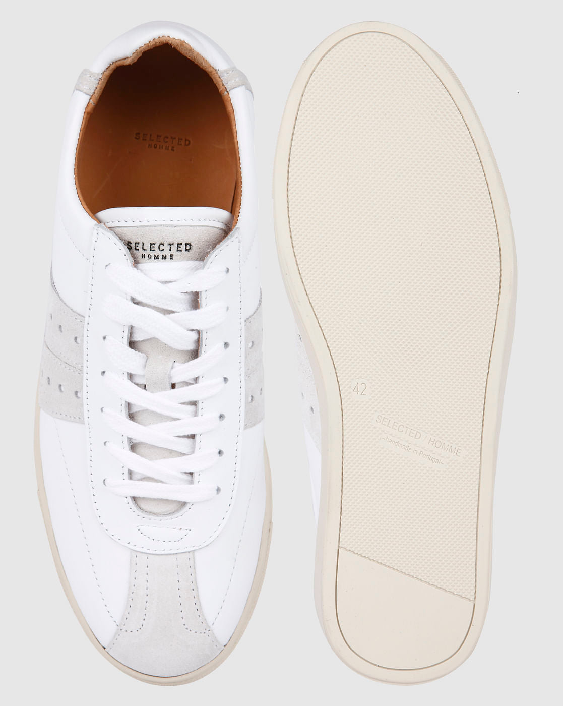 White Leather Sneakers