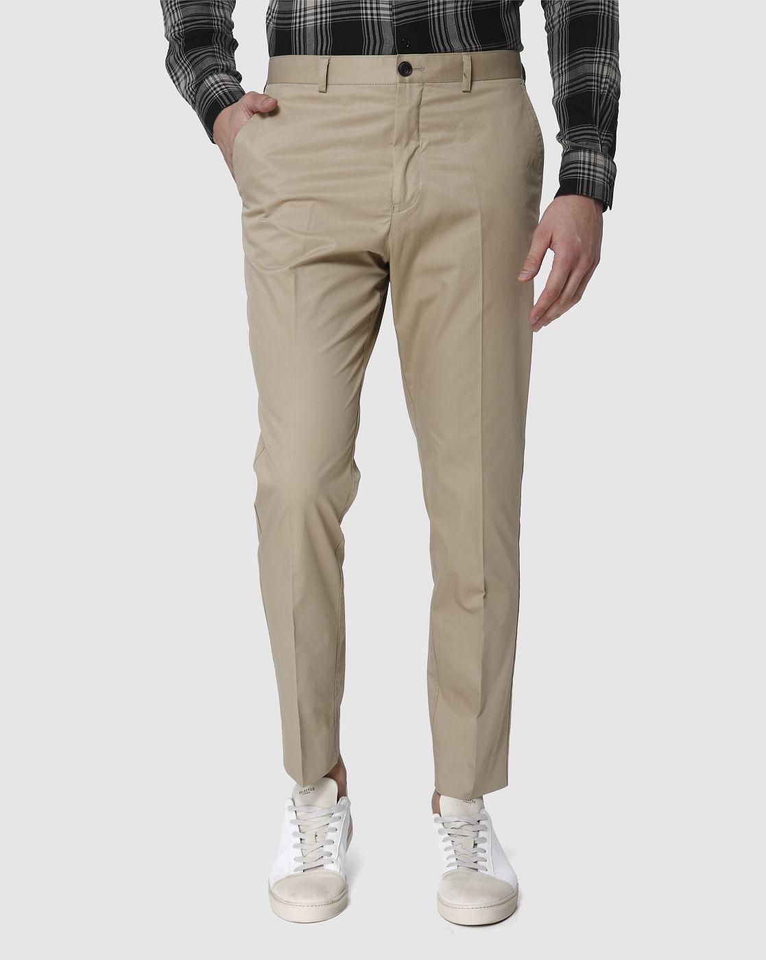 Brown Formal Trousers