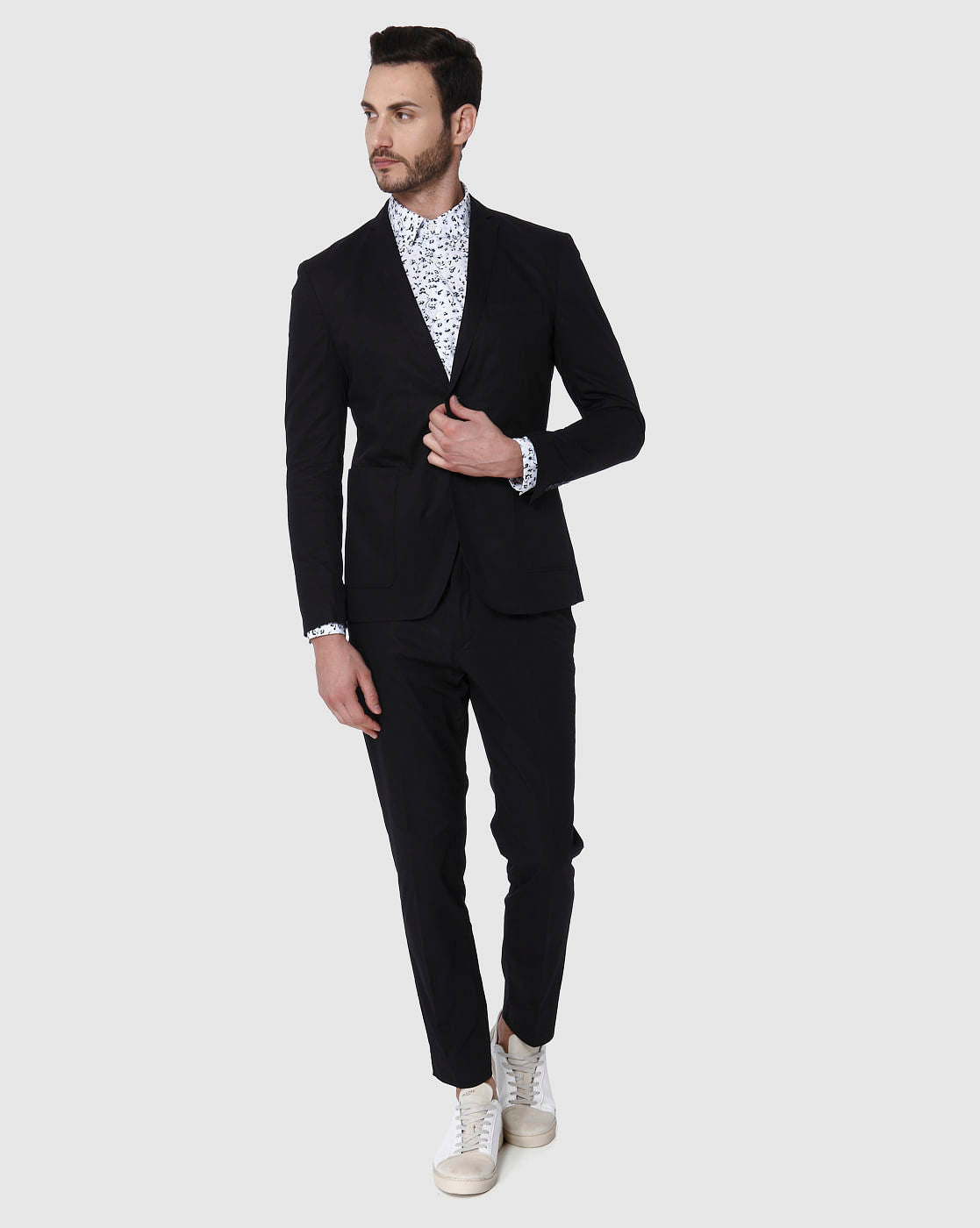 Black Slim Fit Blazer