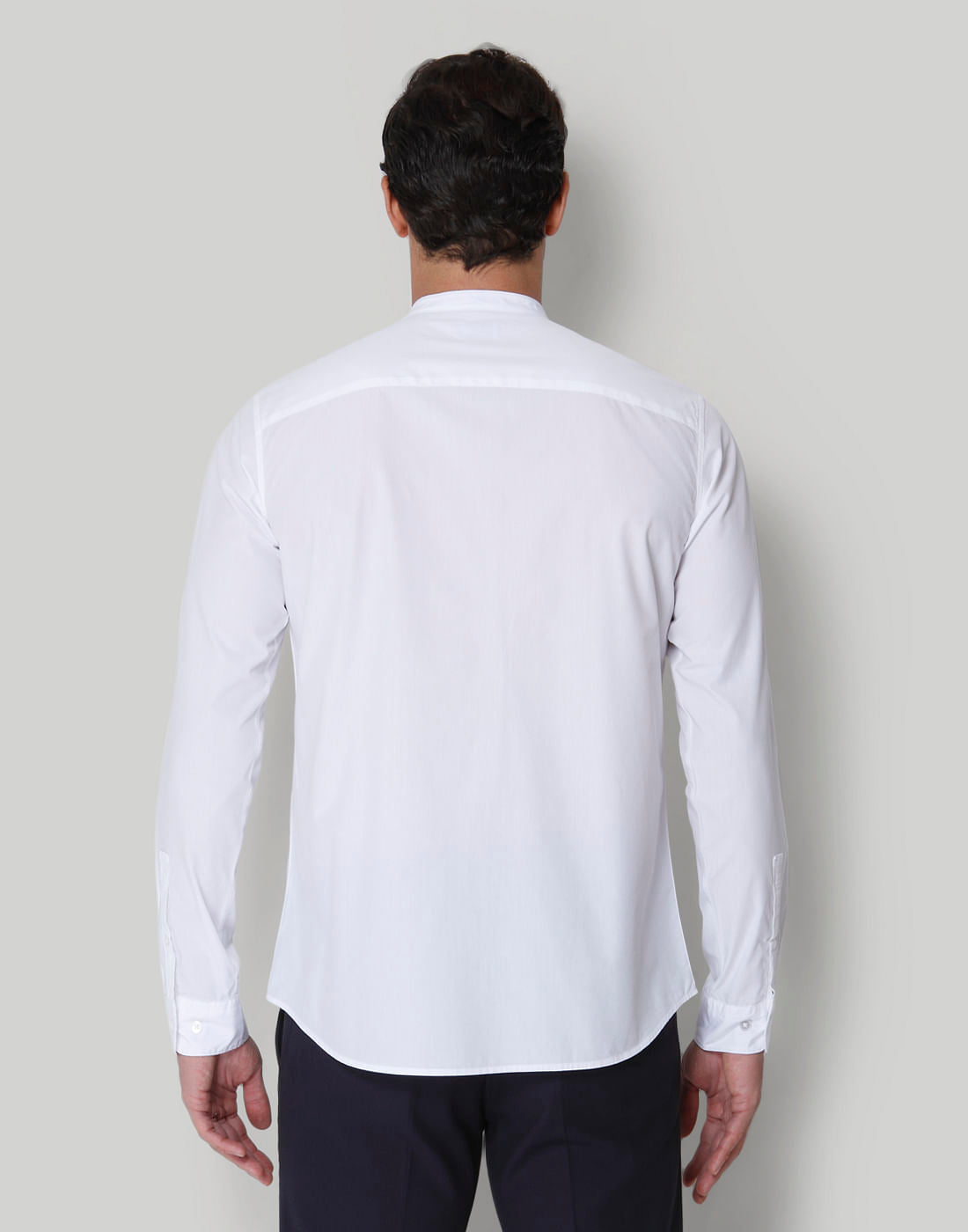 White Full Sleeves Shirt
