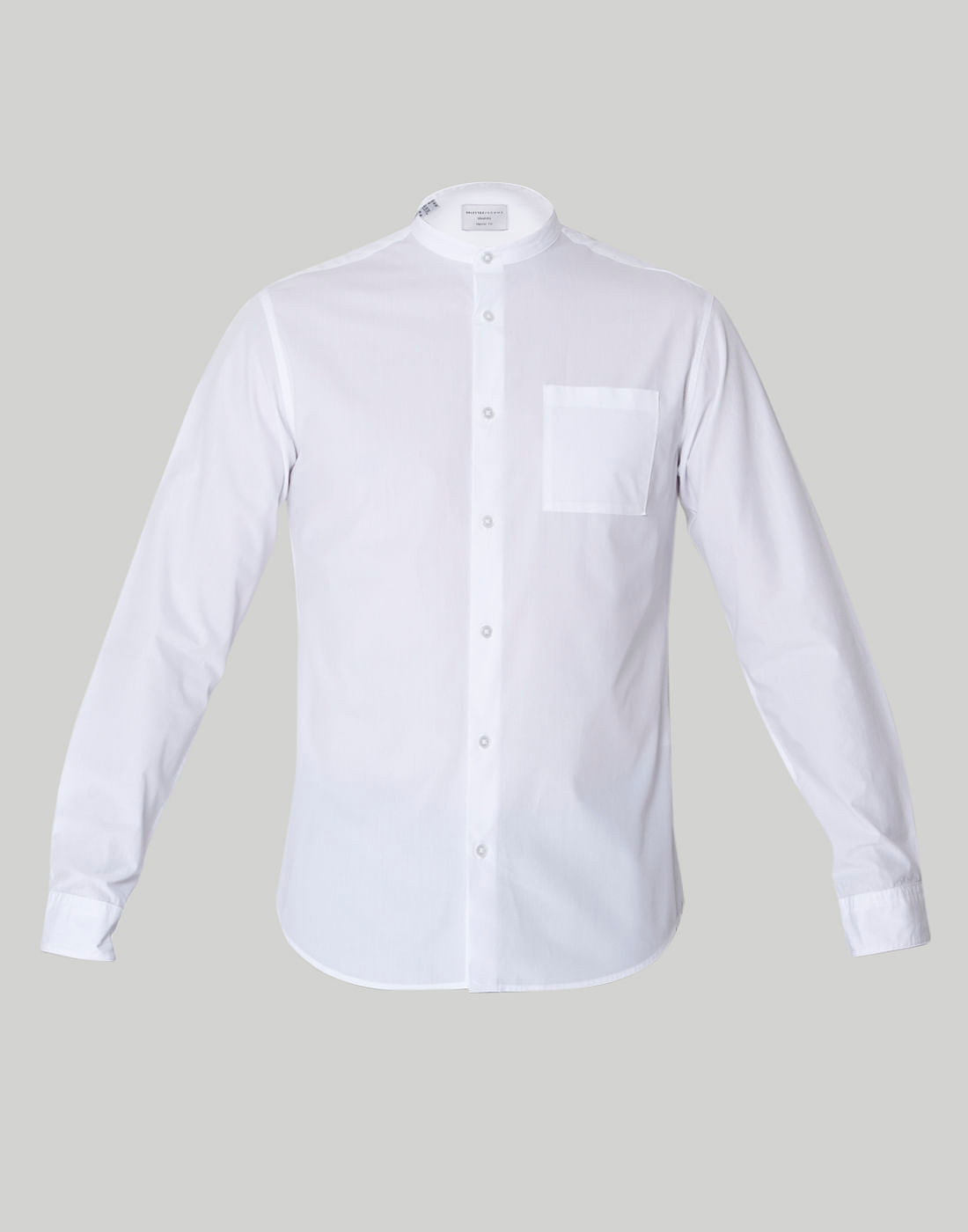 White Full Sleeves Shirt