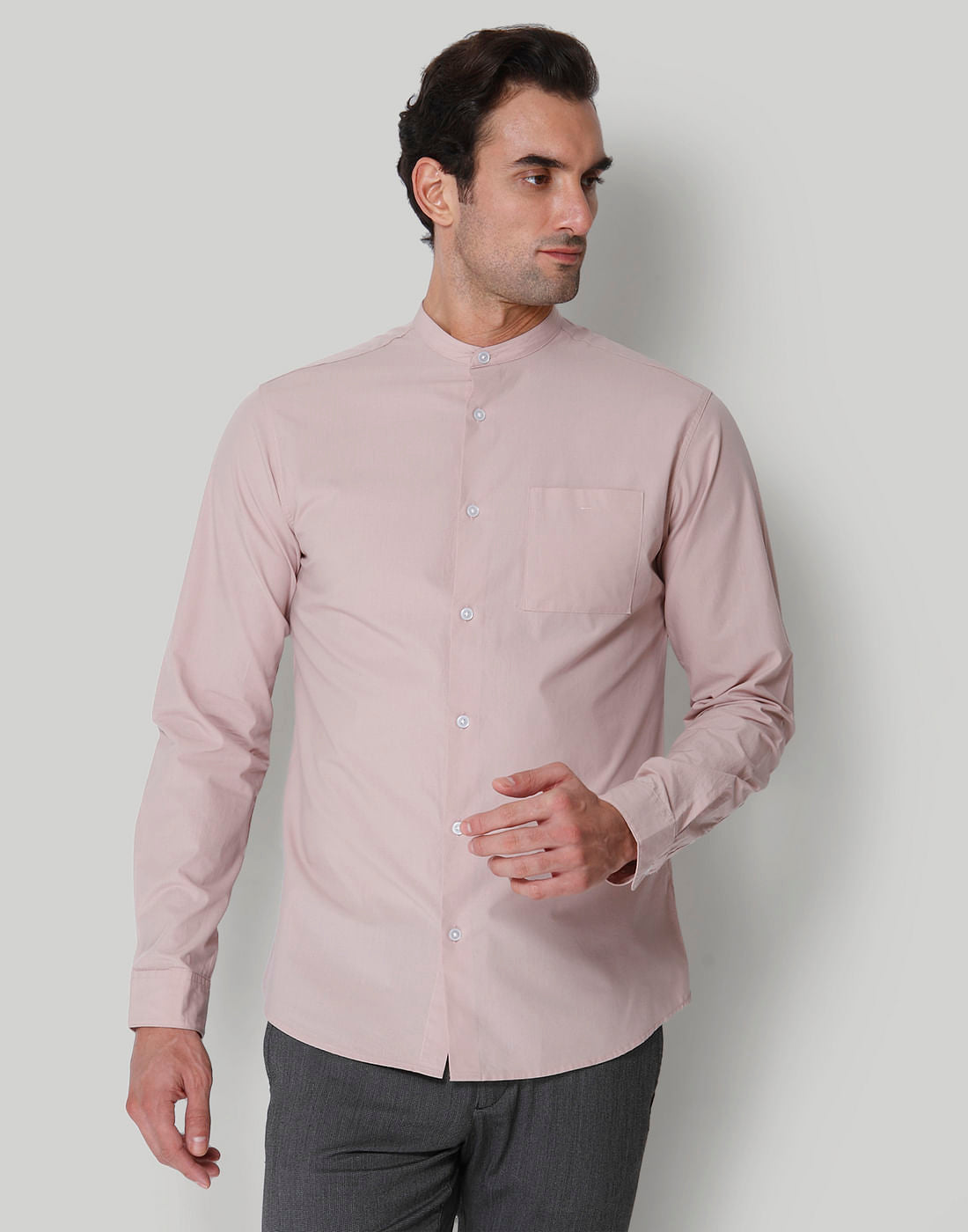 Pink Full Sleeves Shirt