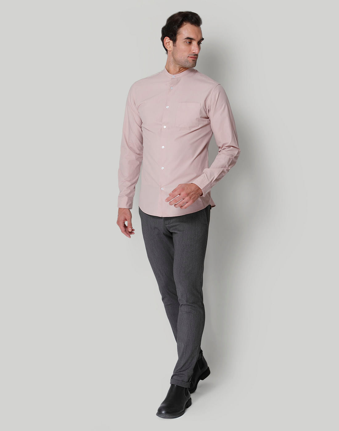 Pink Full Sleeves Shirt