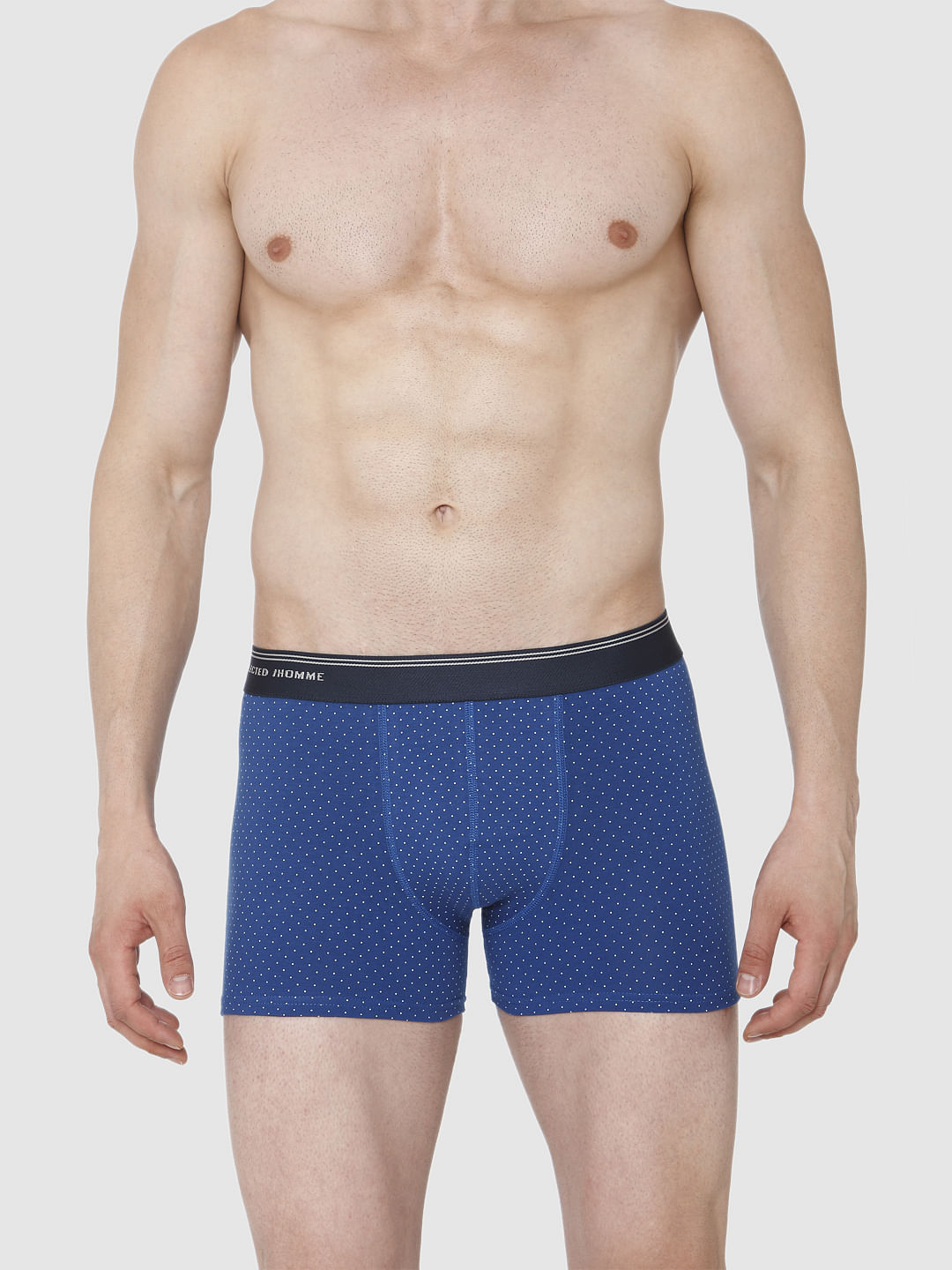 Blue All Over Print Trunks