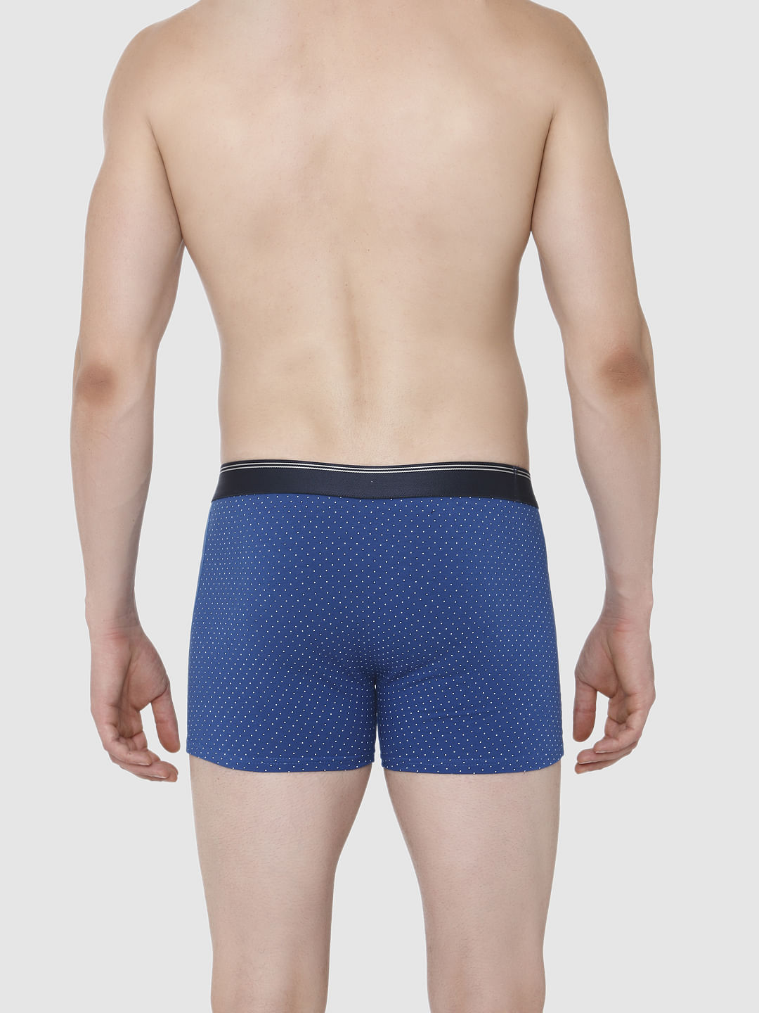 Blue All Over Print Trunks