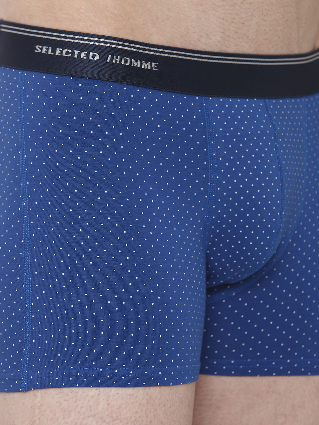 Blue All Over Print Trunks