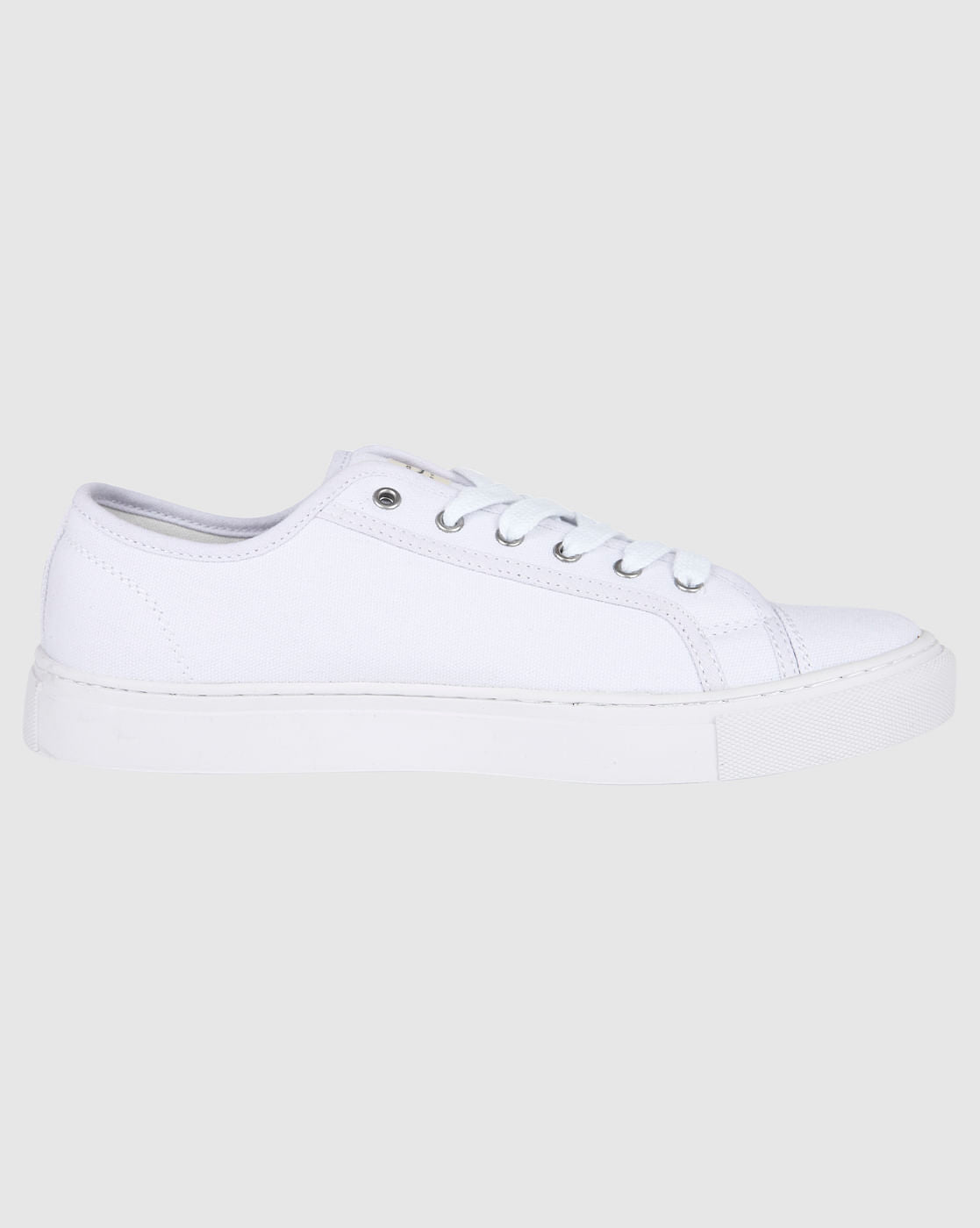 White Canvas Sneakers