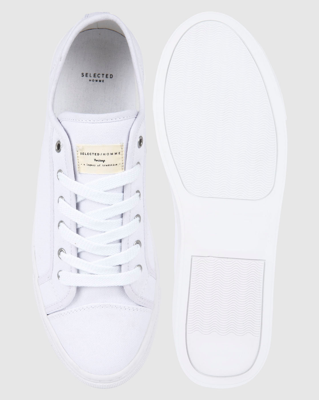 White Canvas Sneakers