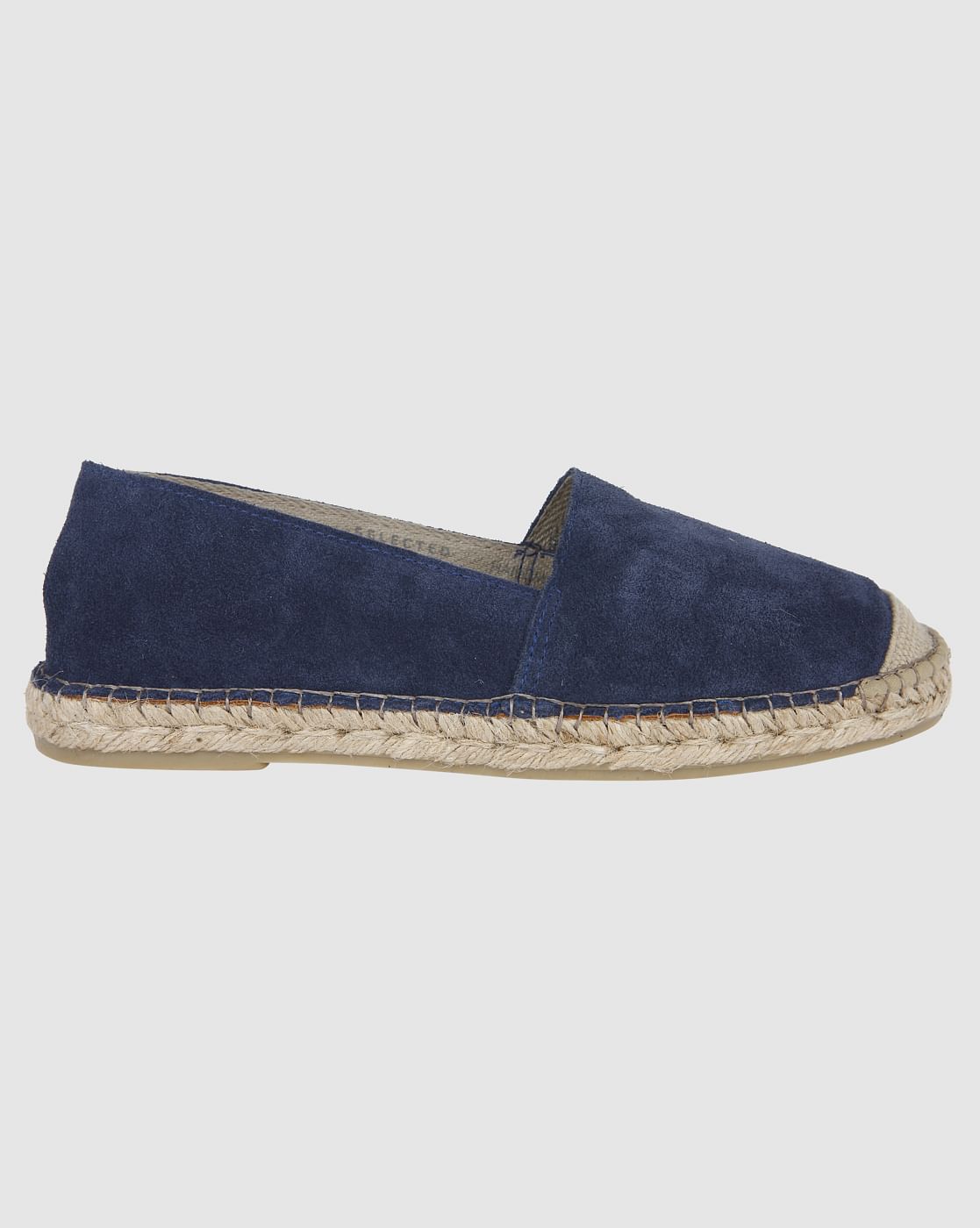 Blue Suede Espadrilles