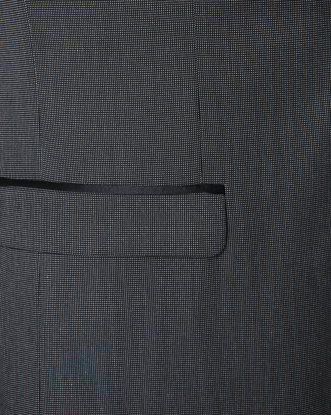Black Single Button Blazer