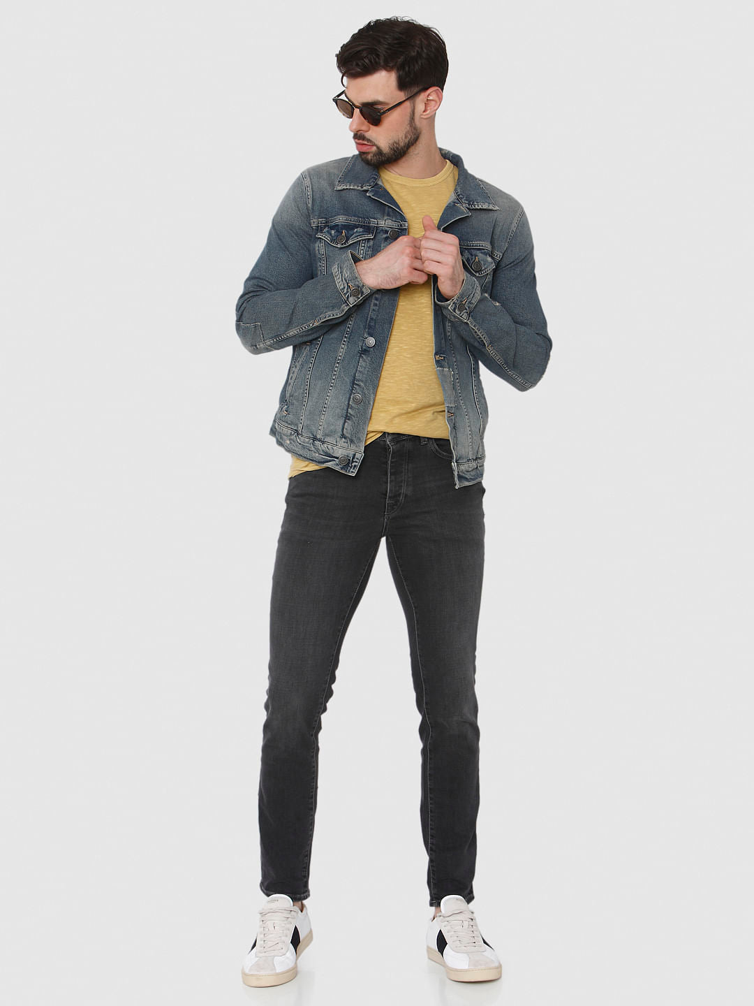 Blue Washed Denim Jacket