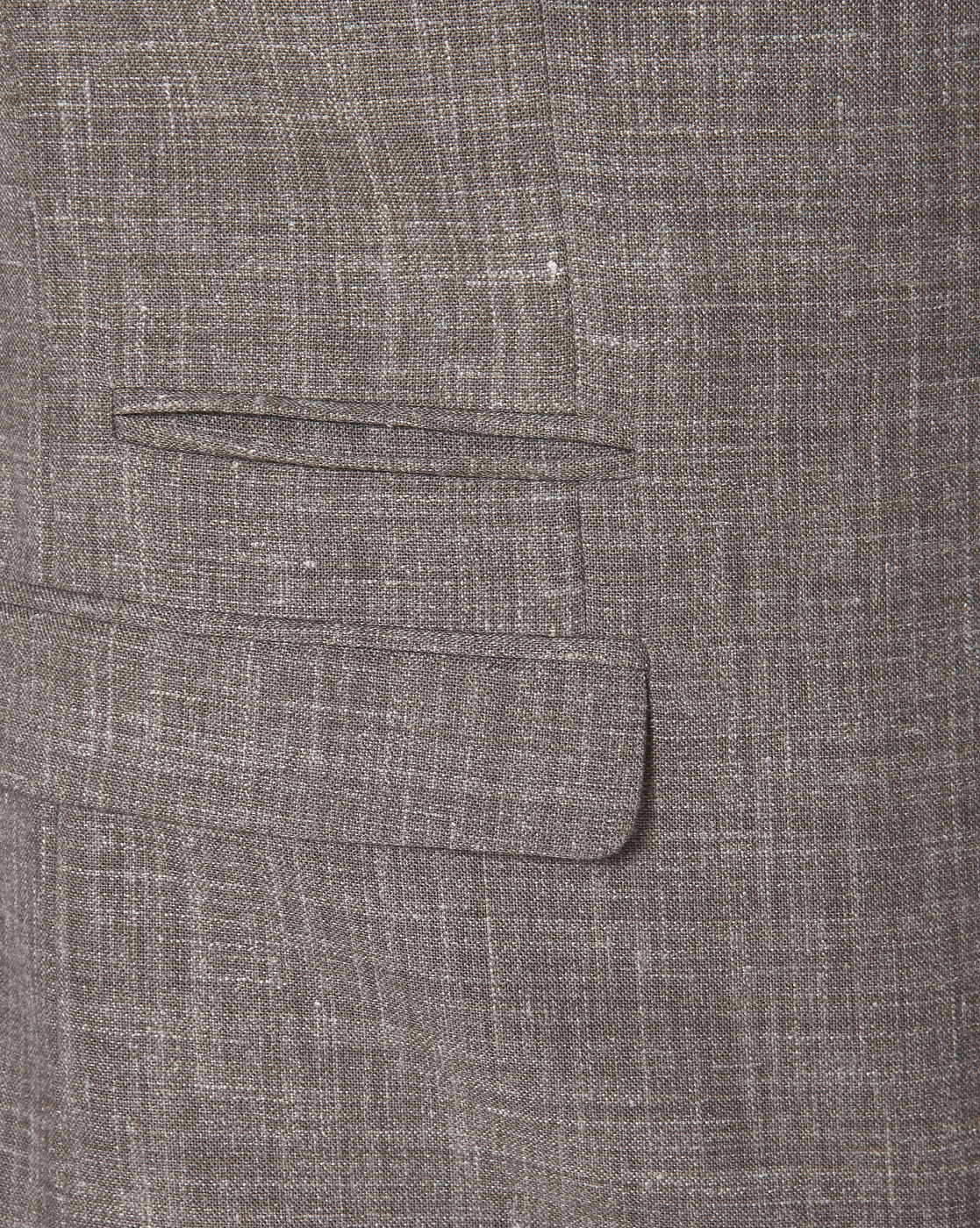 Brown Formal Slim Fit Blazer