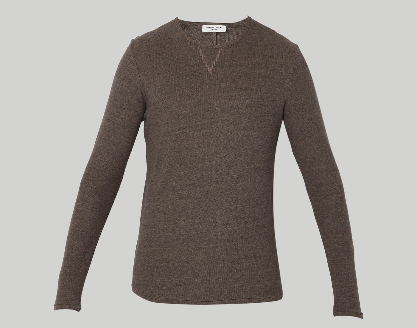 Brown Crew Neck T-Shirt
