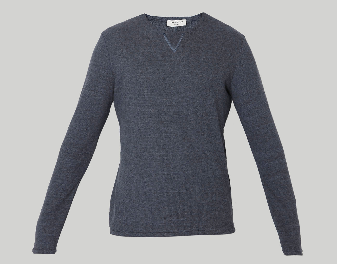 Blue Crew Neck T-Shirt