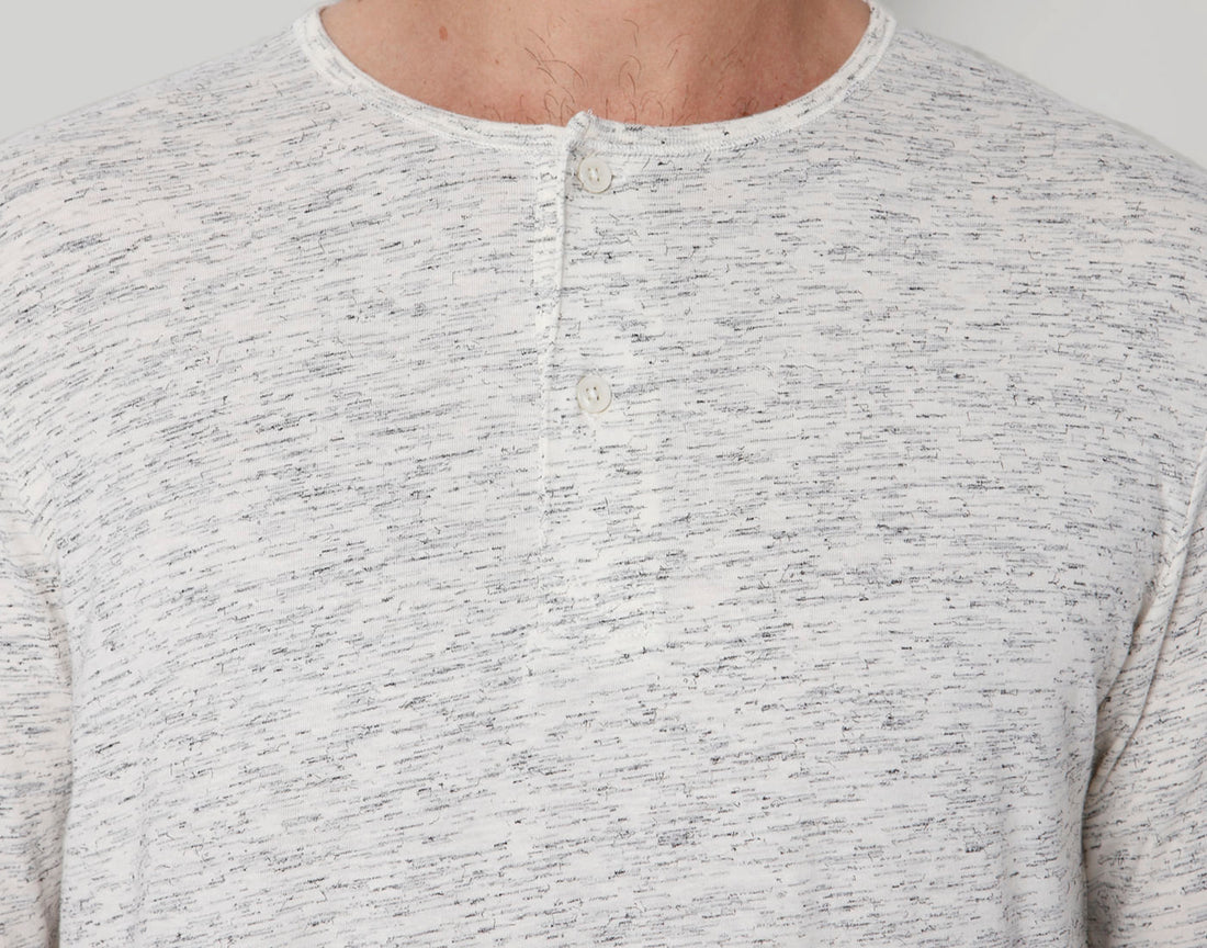 White Henley T-Shirt
