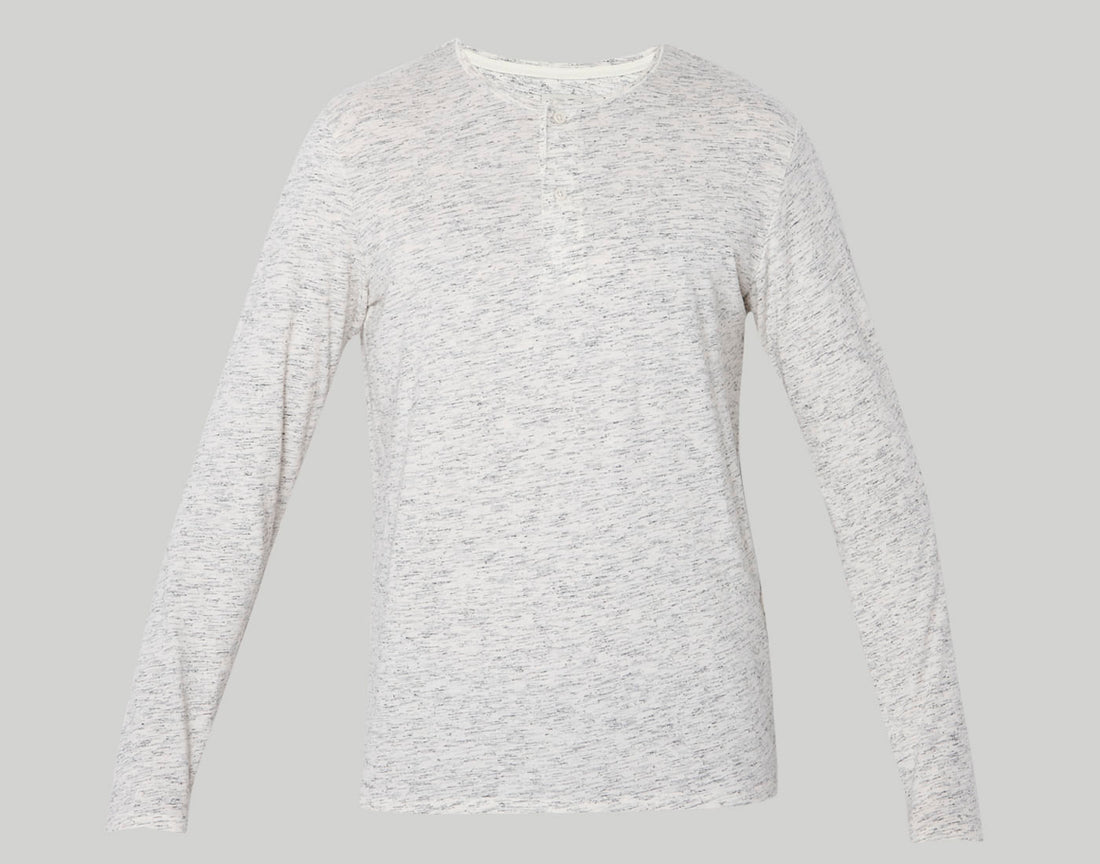 White Henley T-Shirt