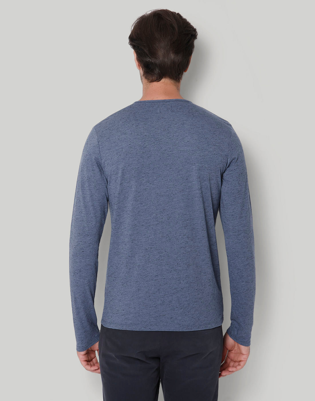 Blue Henley T-Shirt