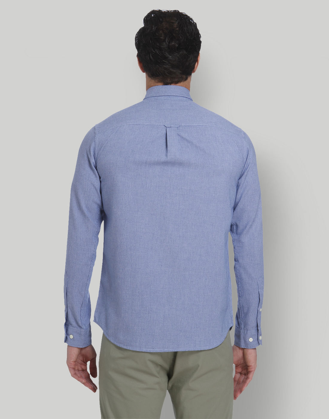Blue Full Sleeves Shirt