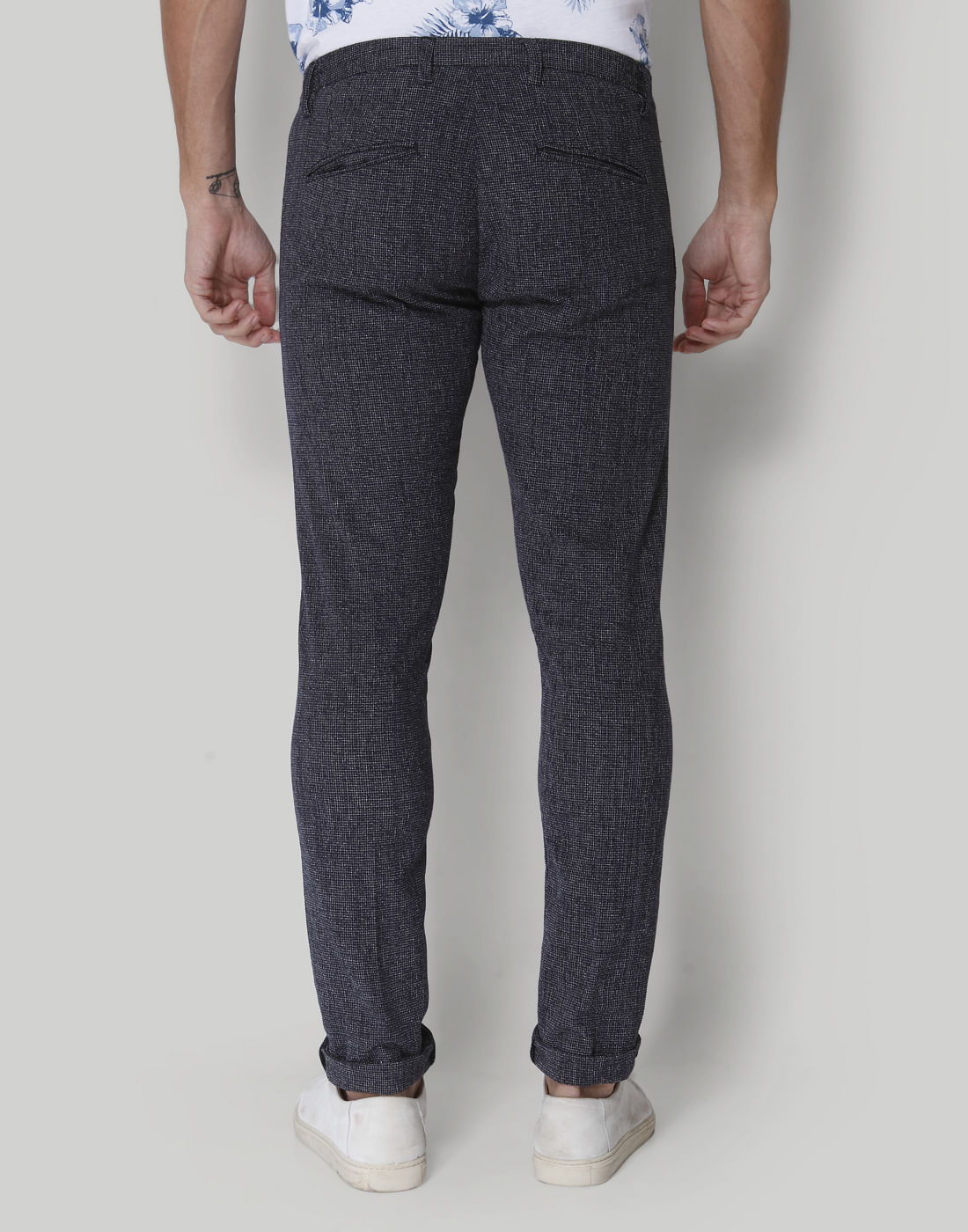 Blue Formal Trousers