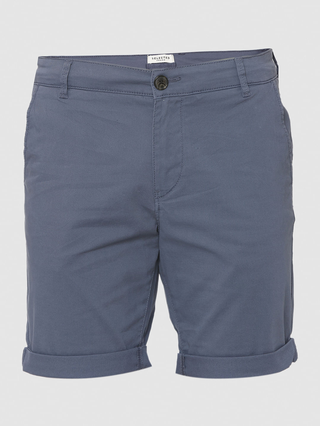 Blue Chino Shorts