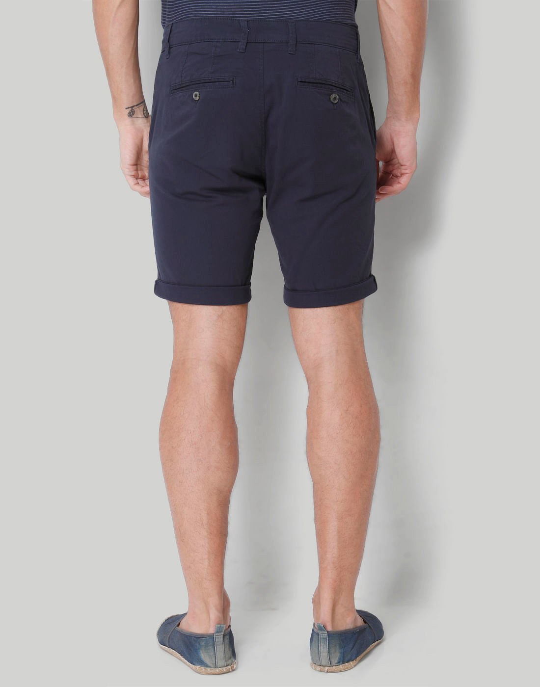 Blue Chino Shorts