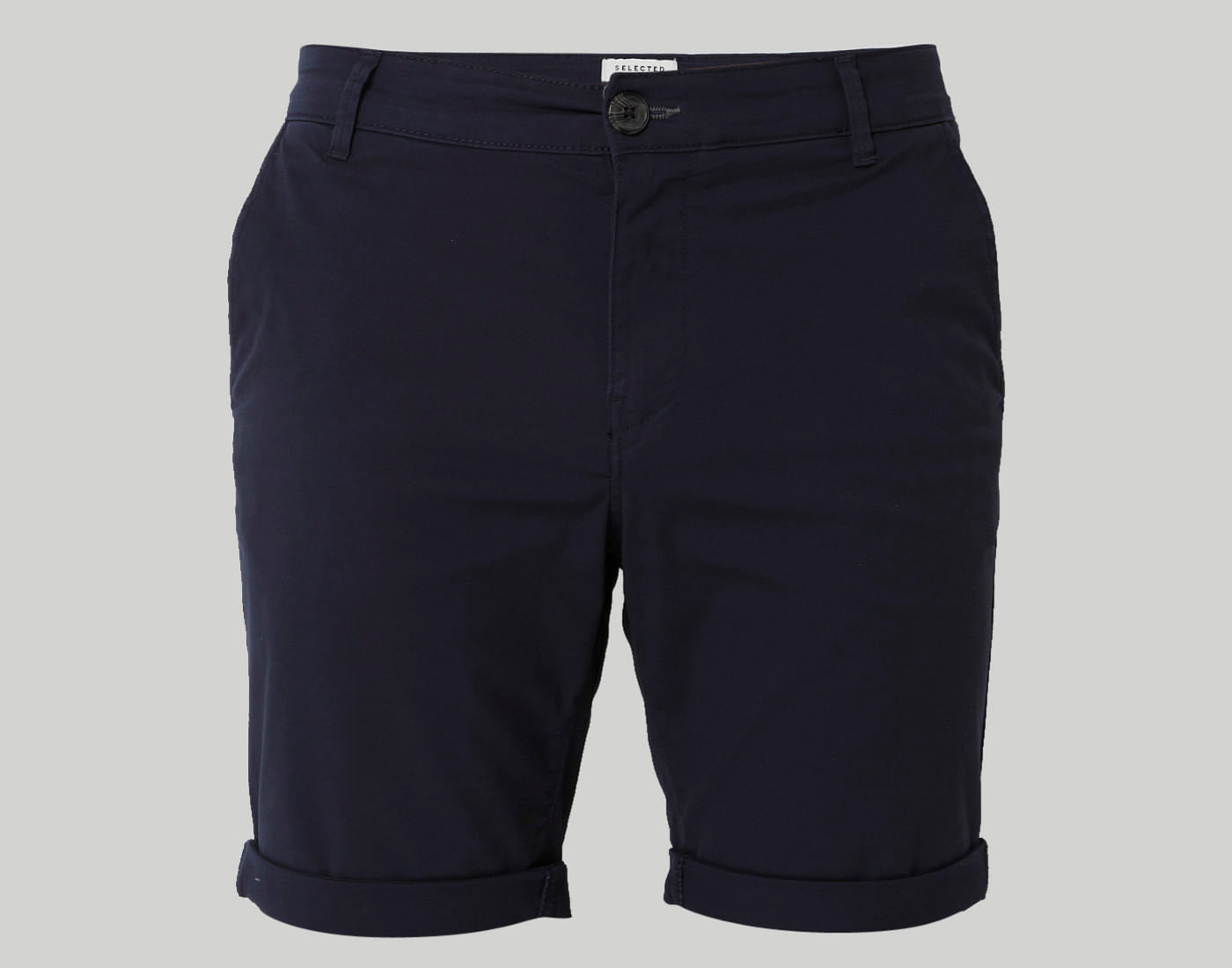 Blue Chino Shorts