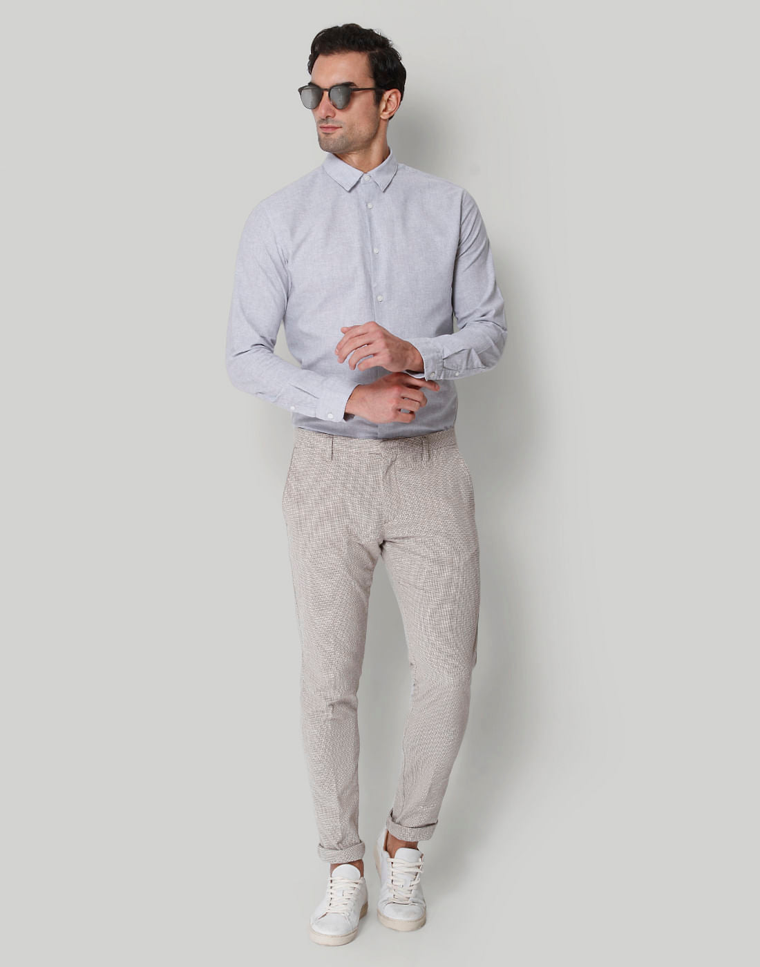 Brown Formal Trousers