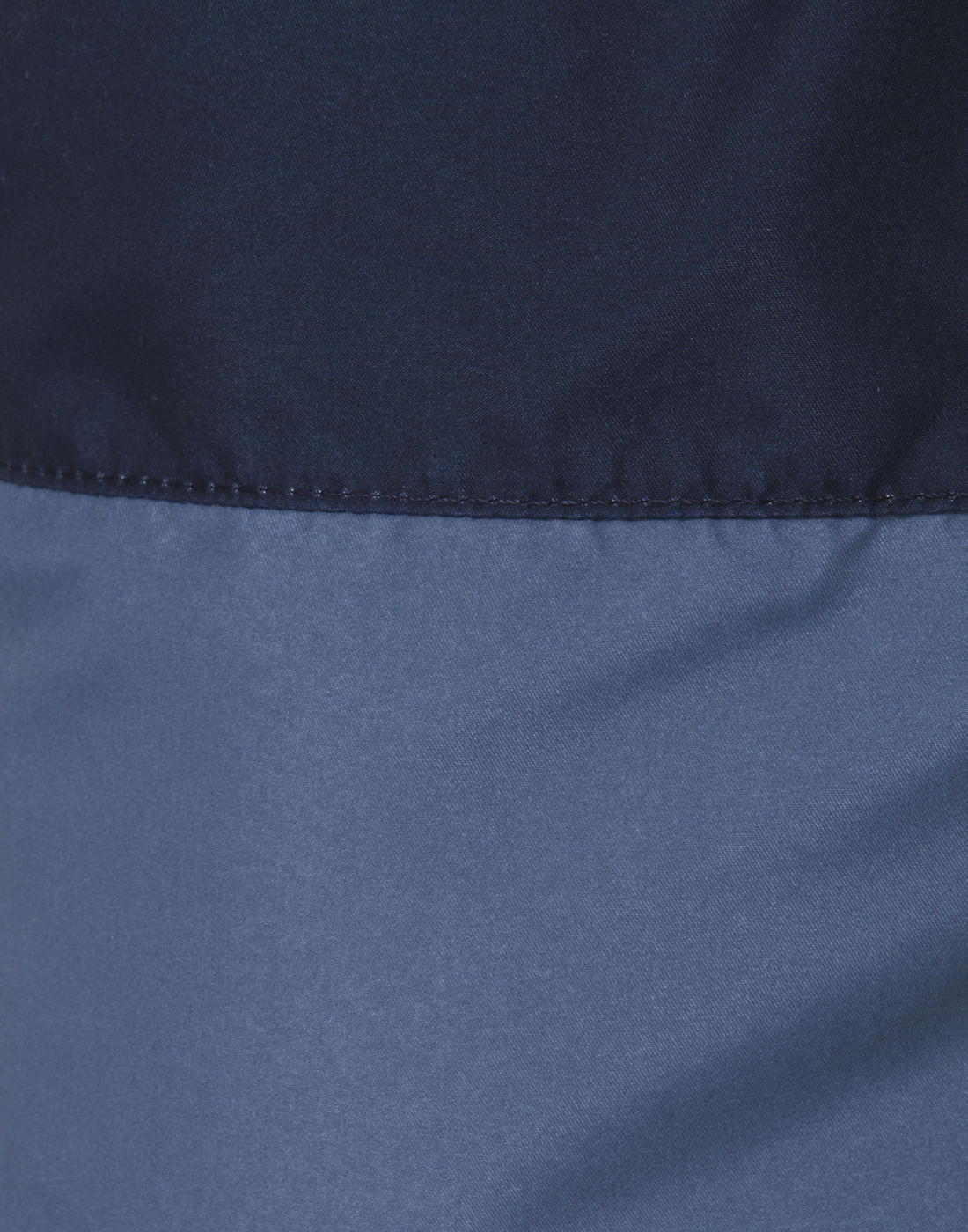 Dark Blue Colour Blocked Swimshorts