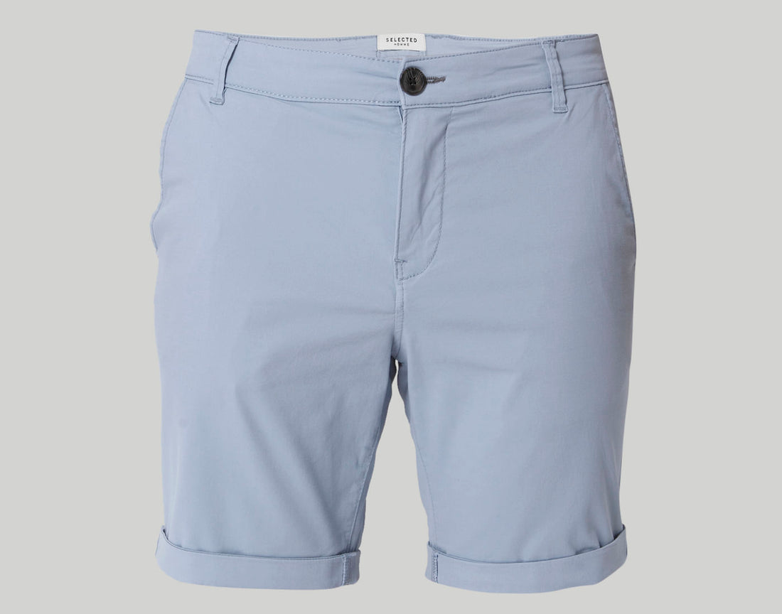 Blue Chino Shorts