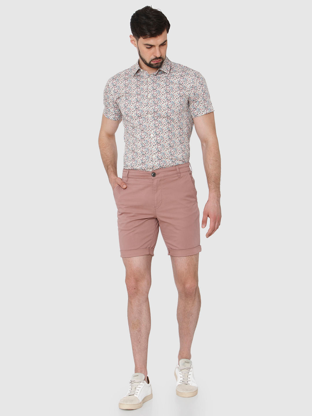 Brown Chino Shorts