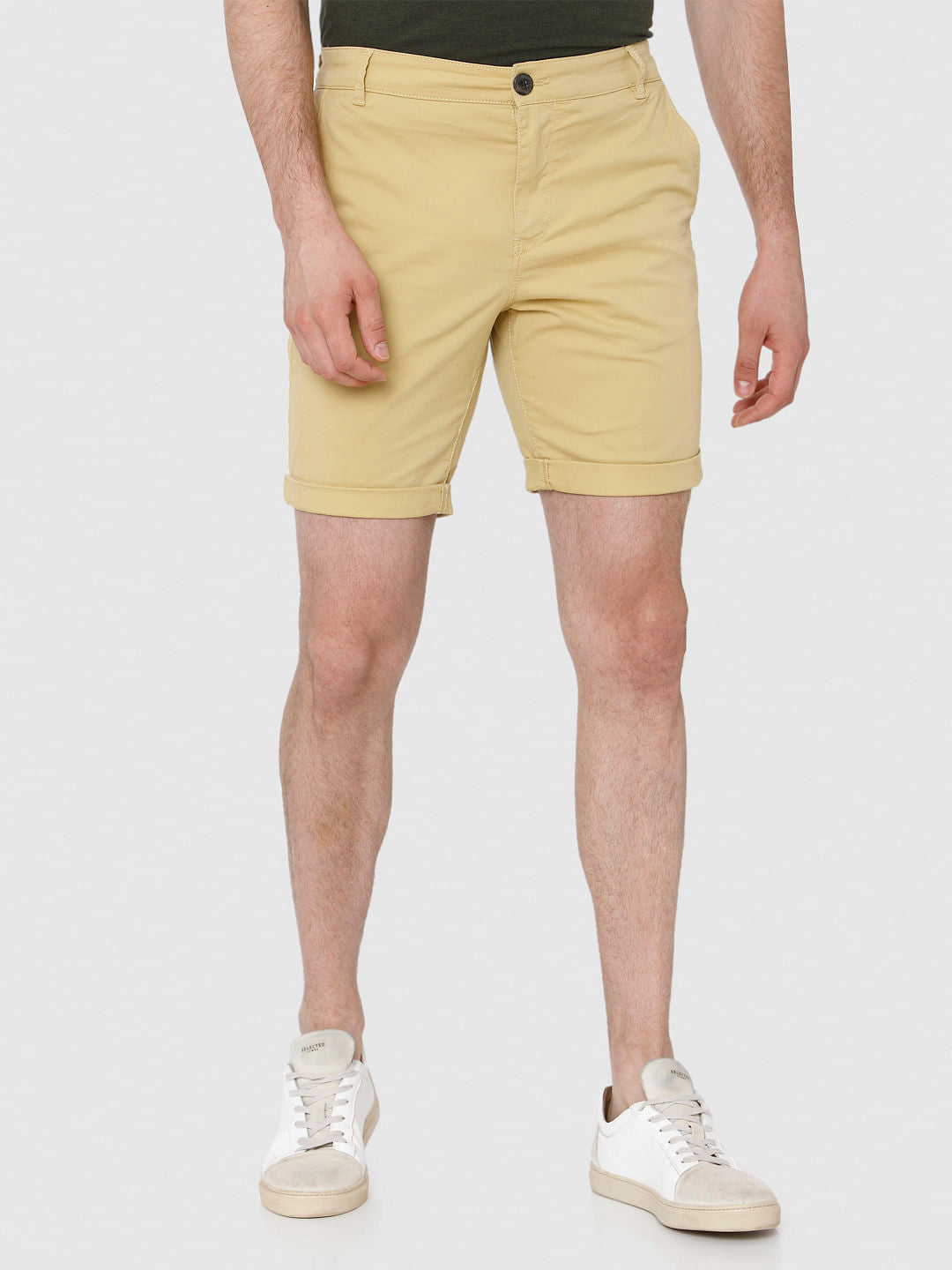 Ochre Chino Shorts