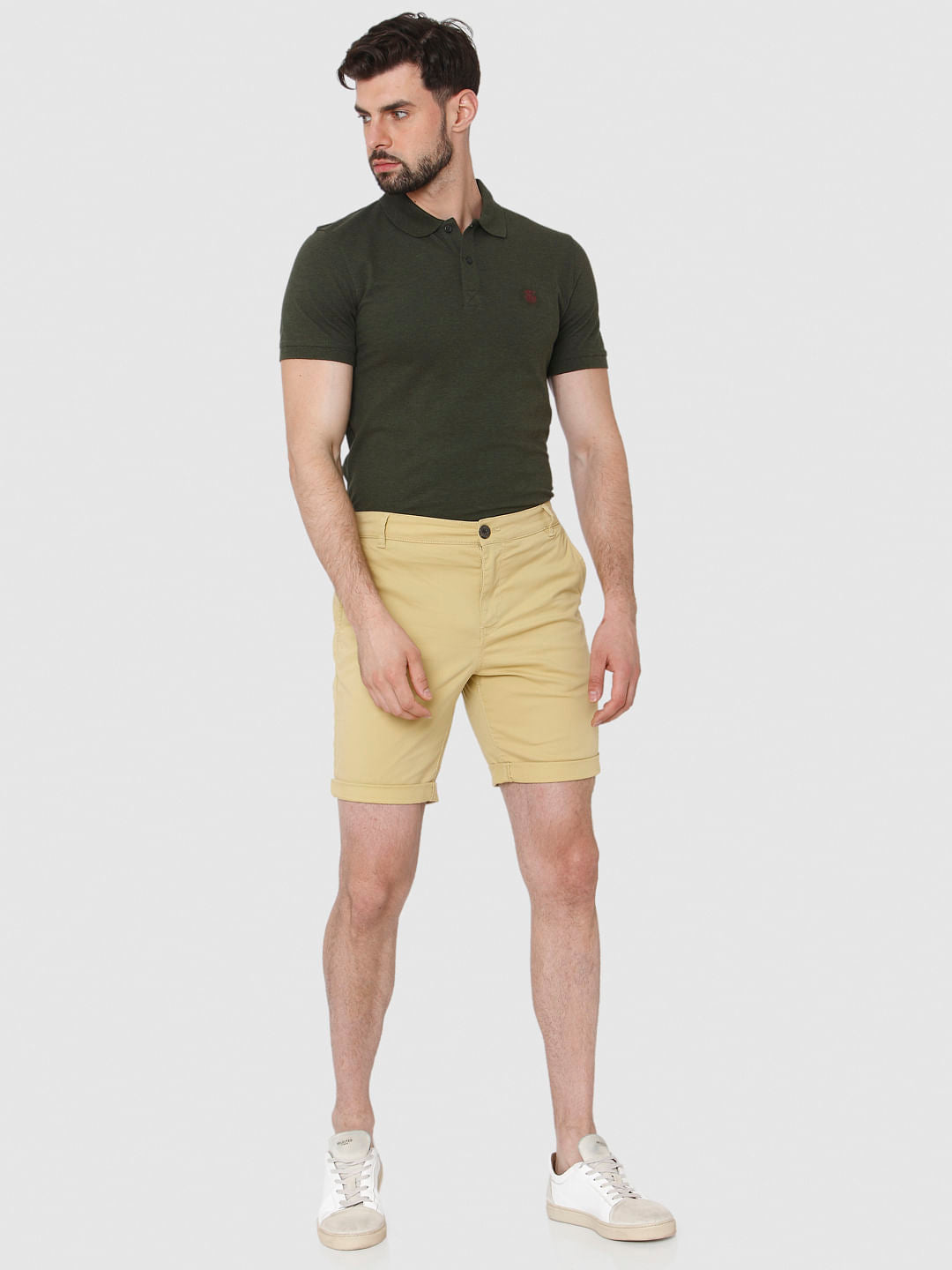 Ochre Chino Shorts
