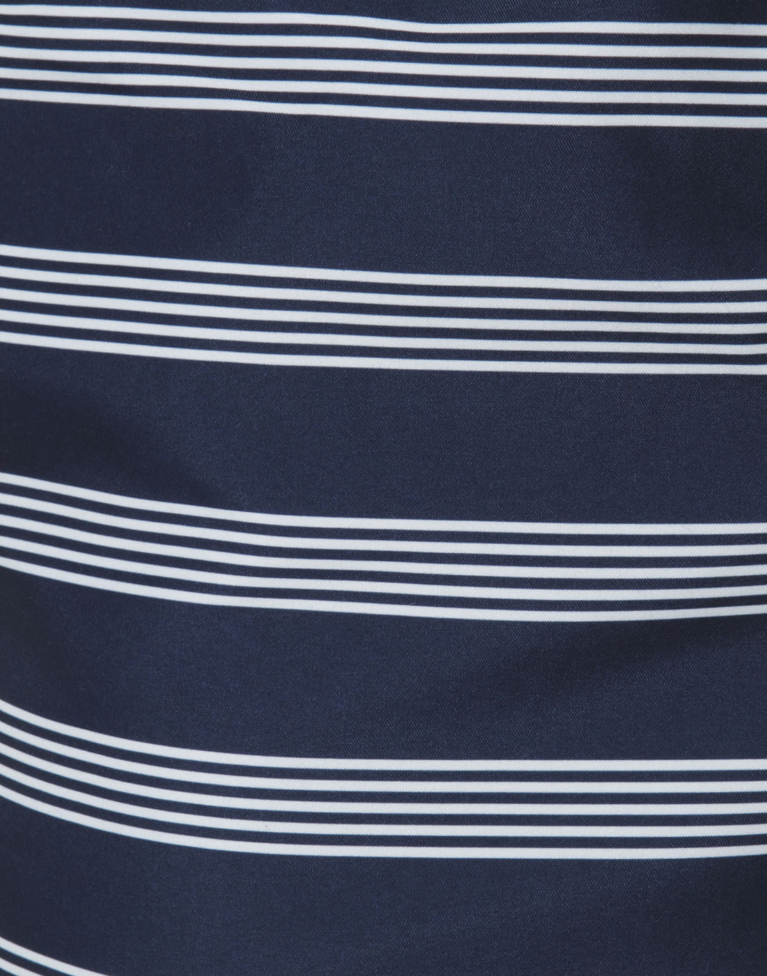 Dark Blue Striped Swimshorts