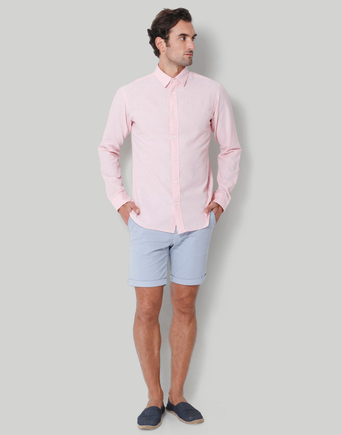 Pink Full Sleeves Shirt