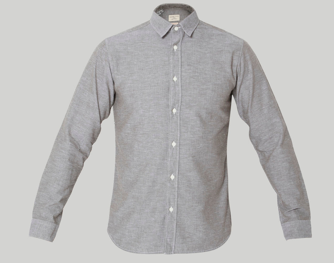 Grey Full Sleeves Shirt