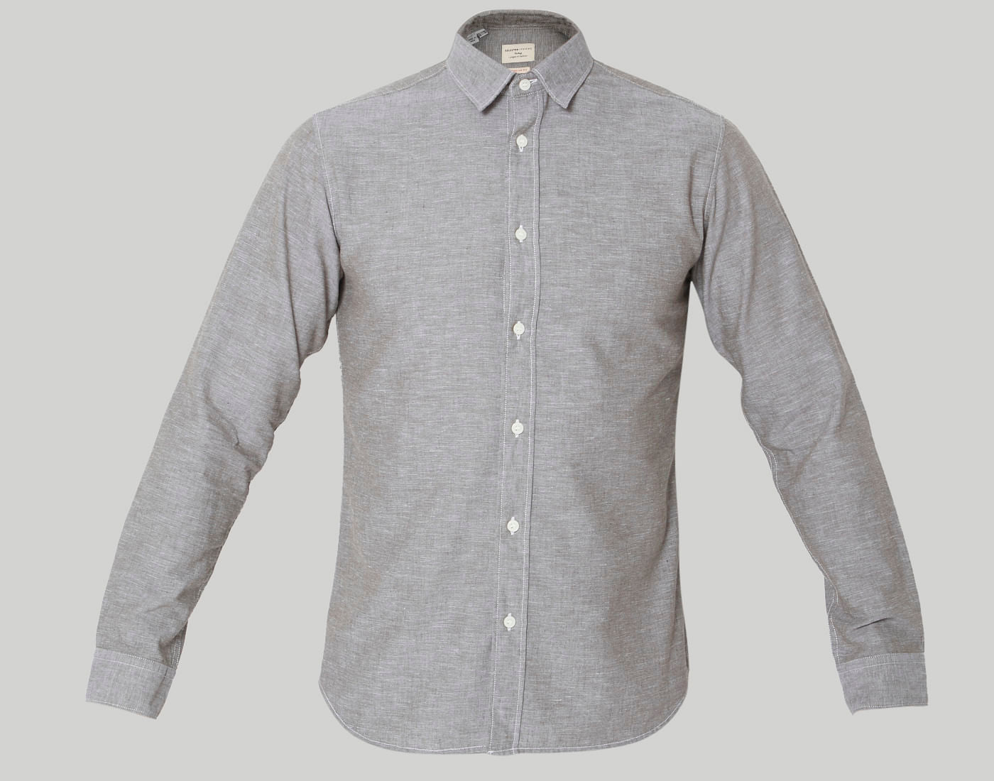 Grey Full Sleeves Shirt